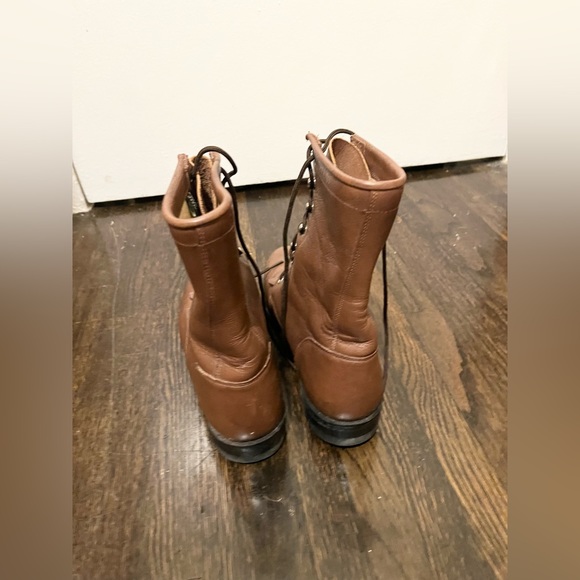 Vintage Justin’s leather lace-up boots size 8 women - Picture 9 of 11